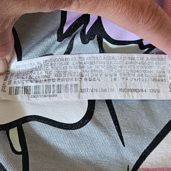 Zara Tom & Jerry Stripe Long sleeve 8 - Picture 6 of 6